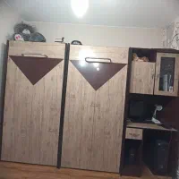 تختخواب تاشو با میزکامپوتر|تخت و سرویس خواب|تهران, درب دوم|دیوار