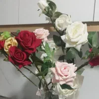 گل رزخارجی|گل مصنوعی|همدان, |دیوار