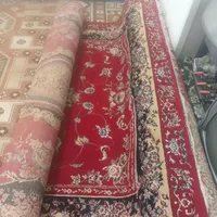 دوعدد فرش دسته دوم در حد نو