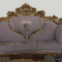 مبل سلطنتی ۹نفره چوب راش|مبلمان خانگی و میز عسلی|بروجرد, |دیوار