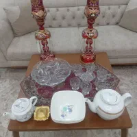 شمعدونی ، قوری ، فنجان قندان،میوه خوری|ظروف سرو و پذیرایی|تهران, افسریه شمالی|دیوار