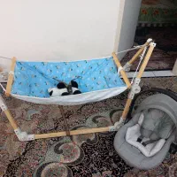 گهواره کودک در حد نو و کریر نو|اسباب و اثاث بچه|کرج, برغان|دیوار