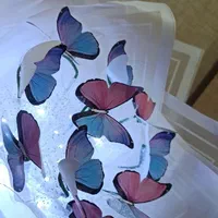 گل و دسته گل پروانه ای|گل مصنوعی|مرند, |دیوار