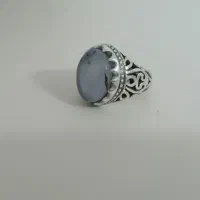 انگشتر نقره عقیق کبود