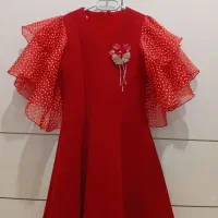 دوعدد لباس مجلسی دخترانه