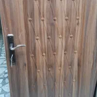 درب چوبی طرحدار با روکش ملامینه|مصالح و تجهیزات ساختمان|آمل, |دیوار