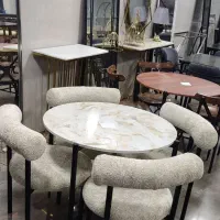 میز ناهارخوری فلزی تدی 4نفره