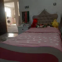 تخت خواب نوجوانان سالم بدون تشک|تخت و سرویس خواب|صومعه‌سرا, |دیوار