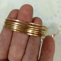 النگو آئینه ای و دستبند کاملا نو|جواهرات|ایلام, |دیوار