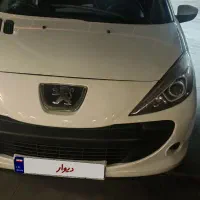 207 مدل 1401 سقف فلز|خودرو سواری و وانت|شیراز, ارم|دیوار