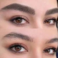فیبروزابروطبیعی با میکروبلیدینگ حرفه‌ای