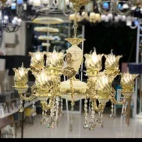 فروش نصب لوستر مهتابی هالوژن|لوستر و چراغ آویز|گلبهار, شهر جدید گلبهار|دیوار