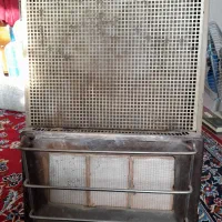 بخاری کپسولی چرخدار آبسال کار کرده سالم