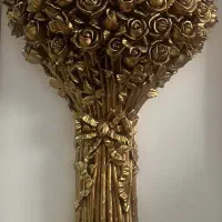 استند دکوری پلی استر و اینه و شمعدان