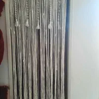 پرده مکرومه بافی ..