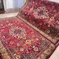 جفت ۶متری دستباف تبریز نقشه قبا (هریس) رنگ خاص