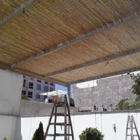 پرده حصیری،تولیدی حصیر چوبی،حصیرفروشی|پرده، رانر، رومیزی|مشهد, ثامن|دیوار