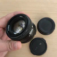 لنز ۵۰  نیکون دیافراگم ۱/۴