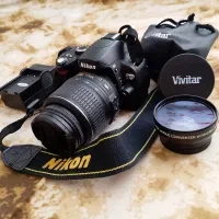 دوربین نیکون D60 با لنز نیکون 55-18 و لنز مایکرو|دوربین عکاسی و فیلمبرداری|تهران, اقدسیه|دیوار