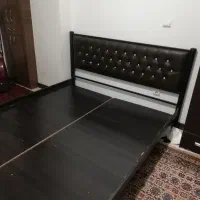 تخت خواب دونفره فلزی چستر|تخت و سرویس خواب|تهران, جنت‌آباد شمالی|دیوار