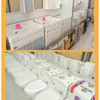روشویی کابینتی    توالت فرنگی     آینه باکس