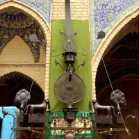 طوق علامت علم تمام شبکه هنردست چوب بلند