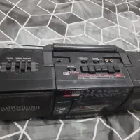 ضبط دوبل کاست شارپ قدیمی ولی سالم|سیستم صوتی خانگی|ابهر, |دیوار