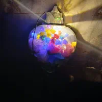 چراغ خواب|ریسه و چراغ تزئینی|لاهیجان, بازکیاگوراب|دیوار