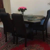 میز و صندلی ناهارخوری ۶ نفره|میز و صندلی غذاخوری|کلاچای, |دیوار