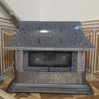 بخاری گازی طرح شومینه