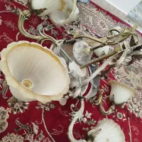 لوستر ۶ شاخه در حد نو|لوستر و چراغ آویز|مشهد, آزادشهر|دیوار