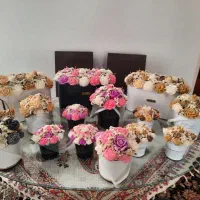 شمع دست سازباکس کیف عروس یلدایی تولدسوپرایزکادویی