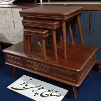 جلومبلی عسلی مدل ساده کلاسیک کد 2002 زیبا|مبلمان خانگی و میز عسلی|قم, قلعه کامکار|دیوار