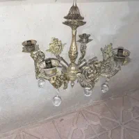 لوستر برنز (برنج)|لوستر و چراغ آویز|تبریز, |دیوار