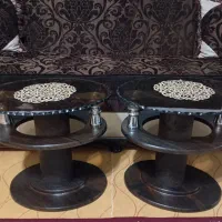 ۲ عدد مبل راحتی ۳نفره ۳عدد میز عسلی|مبلمان خانگی و میز عسلی|اردبیل, |دیوار