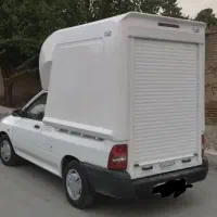پراید وانت مسقف  مطمعن  بیرون و درون شهری