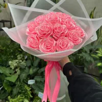 دسته‌گل‌های هنری رز روبانی و با کیفیت بالا و زیبا