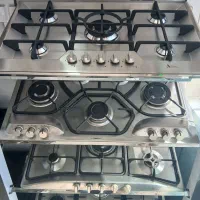 اجاق گاز استیل گاز توکار سینک هود برندلوفر کدb88