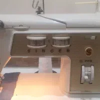 چرخ سینگر گلدوزی قدیمی