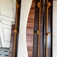 تخت دو نفره ام دی اف|تخت و سرویس خواب|ساری, |دیوار