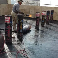 نصب ایزوگام قیرگونی آسفات حتی 1متر|خدمات پیشه و مهارت|اهر, |دیوار