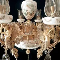 لوستر مدل فرشته تمام اقساطی|لوستر و چراغ آویز|ارومیه, |دیوار