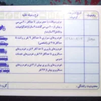 یک عدد کارت ملی و گواهینامه رانندگی یک خانم پیدا