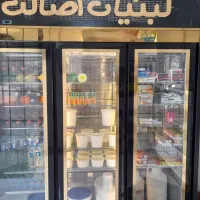 یخچال ویترینی و یخچال مشکی ۳ درب و ترازو محک ۱۶۰۰۰|یخچال و فریزر|شیروان (خراسان), |دیوار