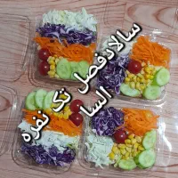 سالاد فصل تک نفره برای تمام مجالس پذیرفته می شود|خدمات پذیرایی، مراسم|قزوین, |دیوار