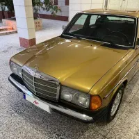 بنز W123طلایی متالیک