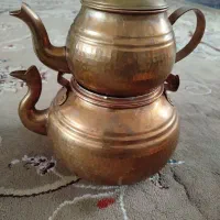 کتری قوری مس.  شیرینی  خوری