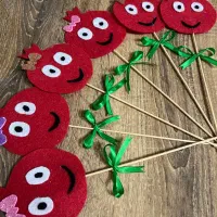 گیفت یلدایی نمدی انار و هندوانه|صنایع دستی و سایر لوازم تزئینی|شهریار, شهرک شاهد|دیوار