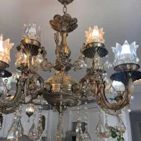 لوستر و دیوار کوب سیاه قلم پذیرایی و اشپزخانه|لوستر و چراغ آویز|مشهد, الهیه|دیوار