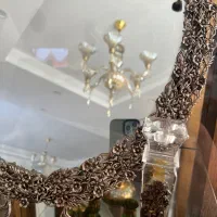 آینه و شمع دان نقره|آینه|تهران, گلستان (شهرک راه آهن)|دیوار